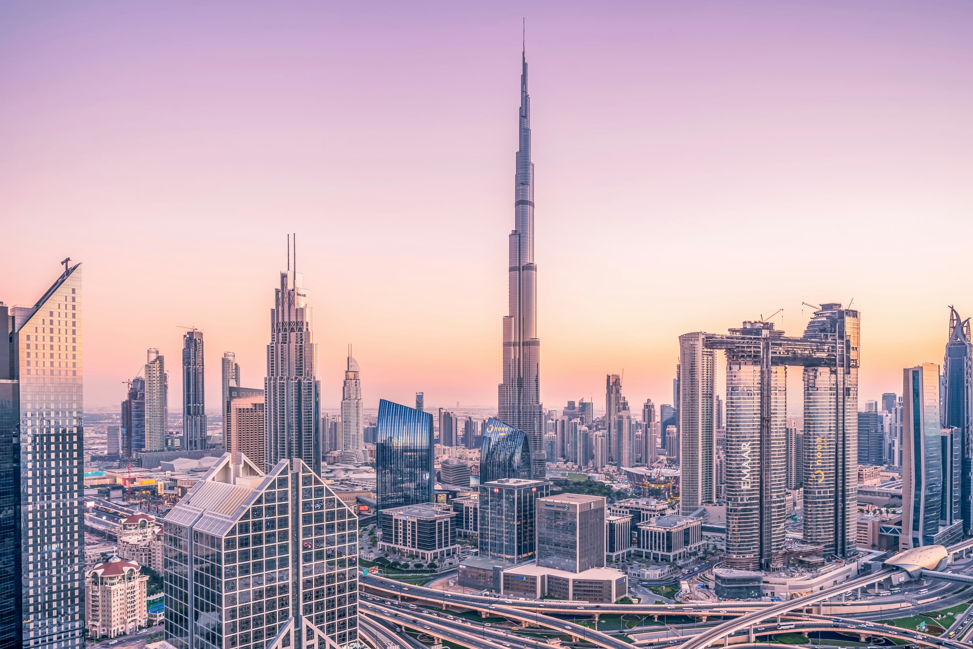 Downtown Dubai by day